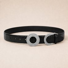 ITAZERO Laurel Filigree Belt — Silver