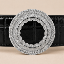 ITAZERO Laurel Filigree Belt — Silver