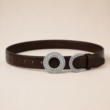 ITAZERO Laurel Filigree Belt — Silver