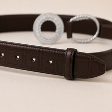 ITAZERO Laurel Filigree Belt — Silver