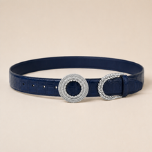 ITAZERO Laurel Filigree Belt — Silver