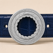 ITAZERO Laurel Filigree Belt — Silver