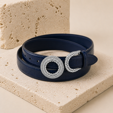 ITAZERO Laurel Filigree Belt — Silver