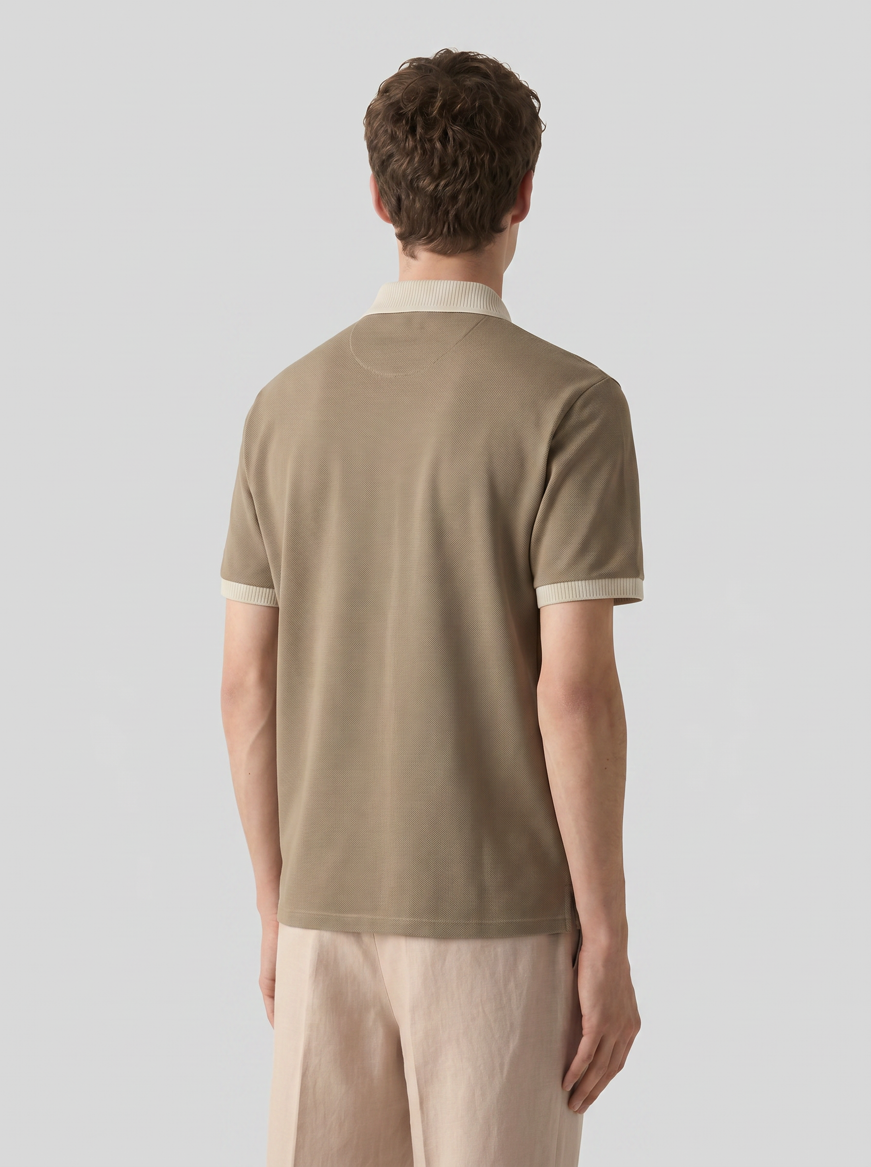 JK108 KHAKI model back
