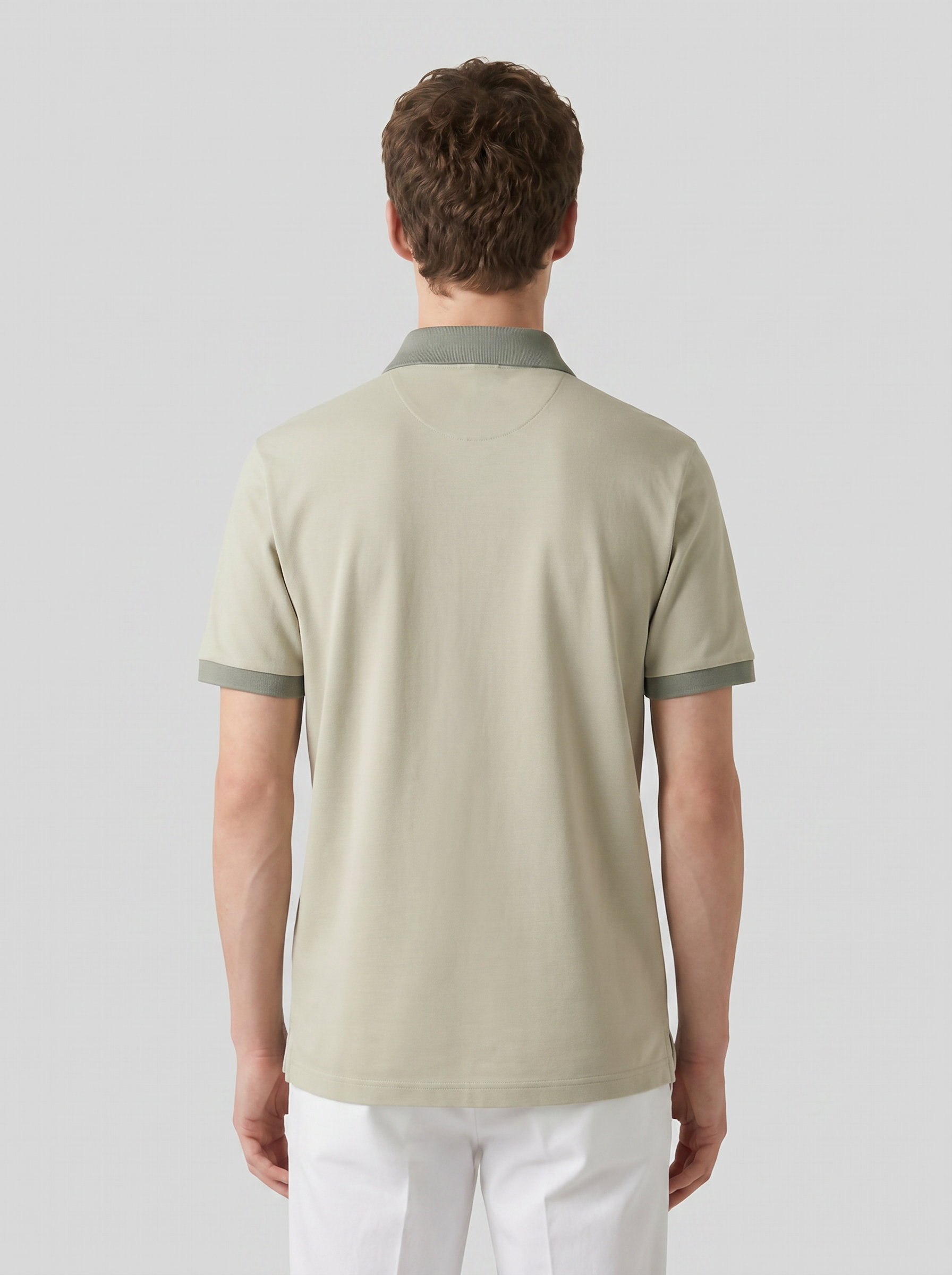 JK108 LIGHT KHAKI model back