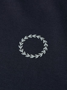 ITAZERO T2007 Navy logo detail