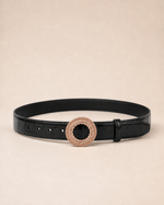 ITAZERO rose gold laurel ring belt collection cover