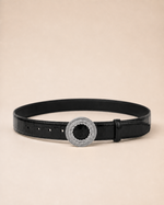 ITAZERO silver laurel ring belt collection cover