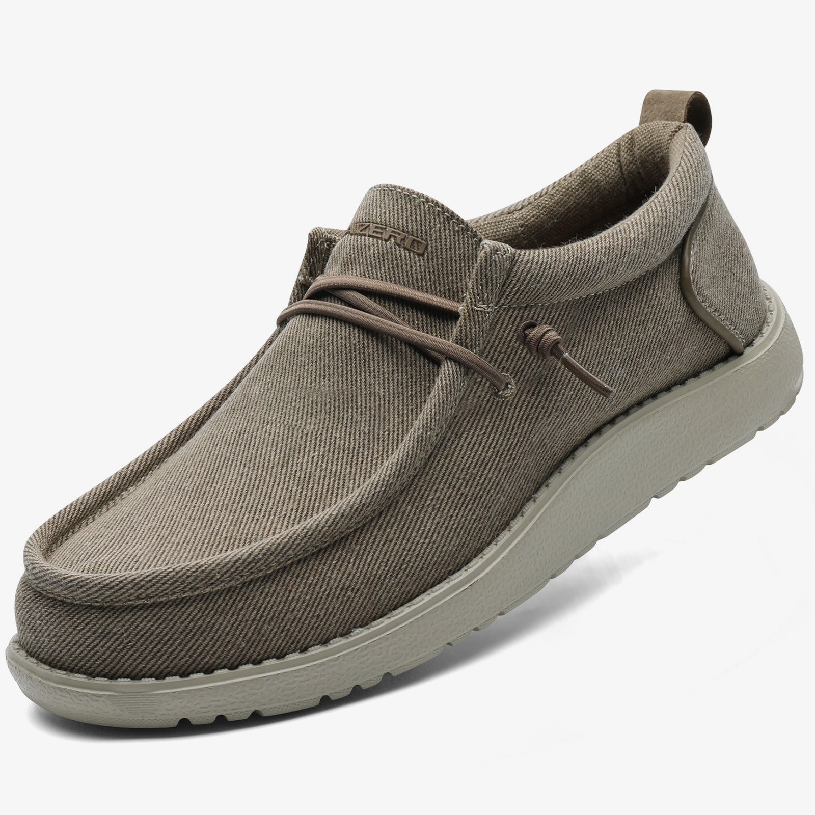 Itazero Mens A21M04 Khaki Arch Support Insoles Casual Slip On Size 9.5 Loafers Amazon.com | 1TAZERO Slip on Shoes for Men Slip in Shoes  main image 3